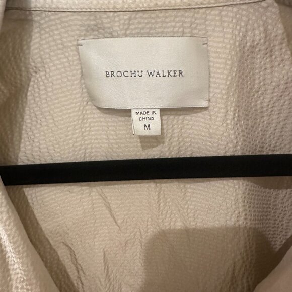 BROCHU WALKER MAYES Silk Wrap Blouse size M - Picture 4 of 6